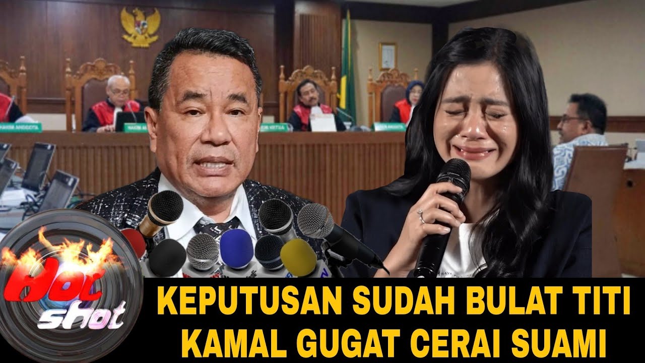Tangis Titi Kamal Pecah Saat Gugat CERAl Cristian Sugiono