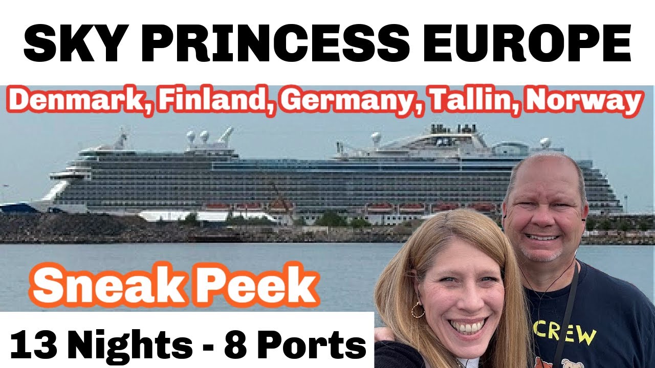SKY PRINCESS from SOUTH HAMPTON SNEAK PEEK