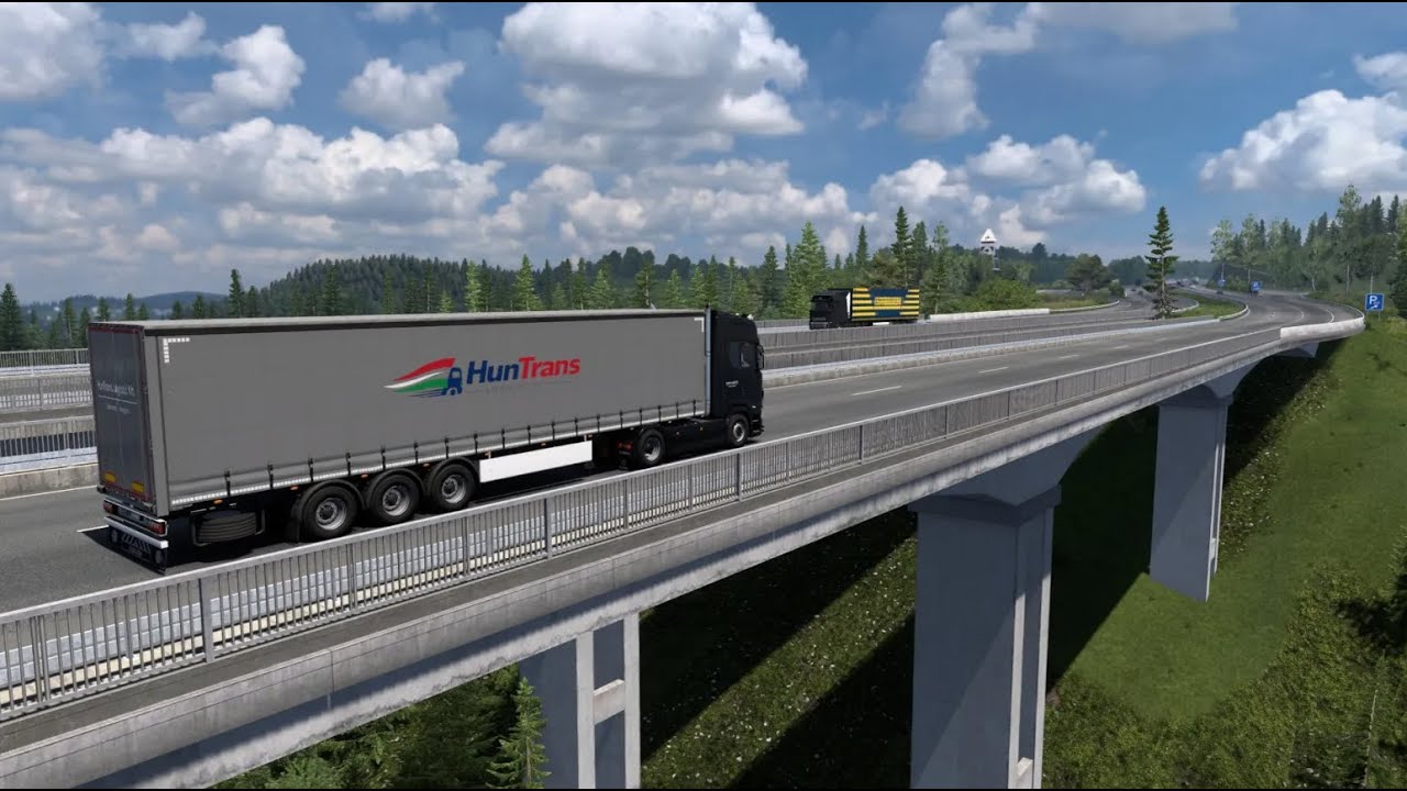 ETS2 International Jobs #1 | Alsónémedi (HU) → Lublin (PL) #ets2 #hungary #poland #HunTrans