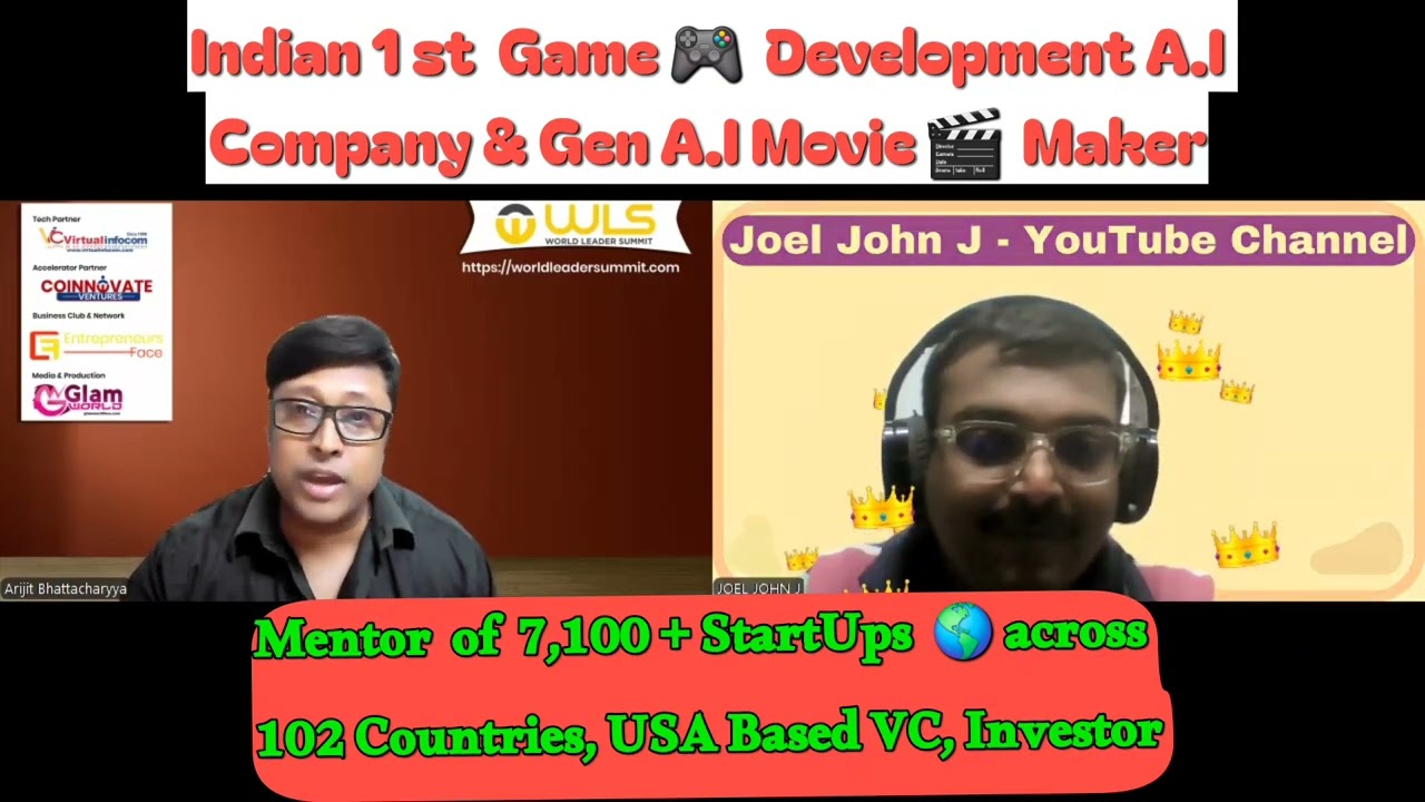 Interview with Arijit Bhattacharyya P.hD,  Investor, Mentor, 7,100 + StartUps Across 102 Countries
