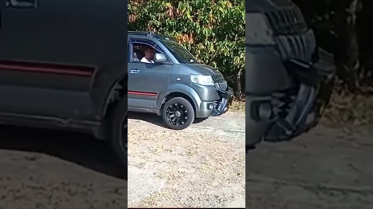 Modifikasi Suzuki APV pake Velg HSR ring 16,Lebar 8