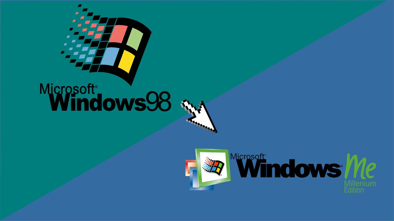 Windows 98 transformed into Windows ME (refined) (WITHOUT 98SE2ME)