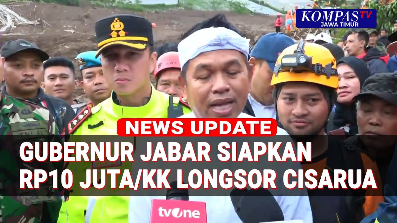 Dedi Mulyadi Siapkan Rp10 Juta KK untuk Korban Longsor di Cisarua