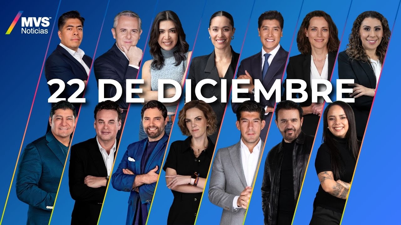 MVS Noticias | 22 de Diciembre | Transmisi&oacute;n completa