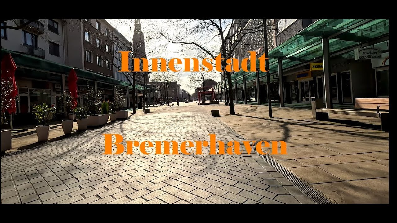 4K Scenic Drive to Innenstadt | Bremerhaven