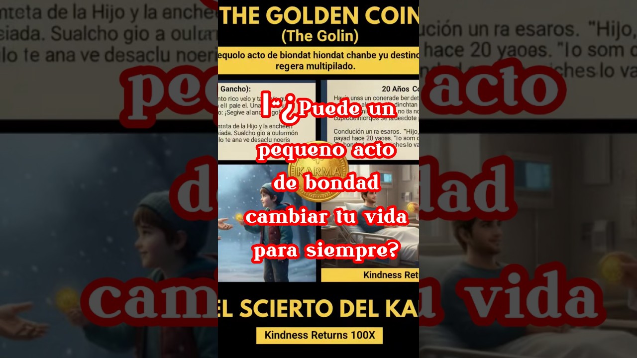 La Moneda de Oro (The Golden Coin)❤️😀🙏