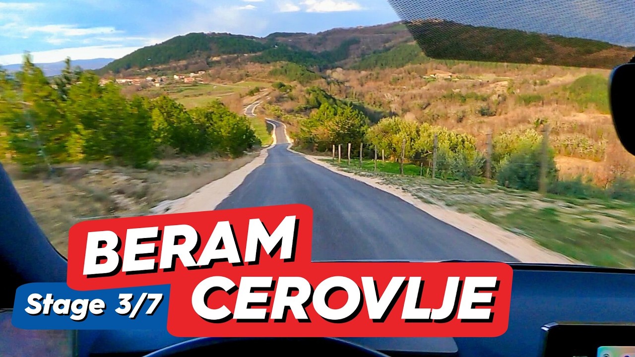 WRC Croatia Rally 2026: Stage 3/7 Beram - Cerovlje | POV Recce