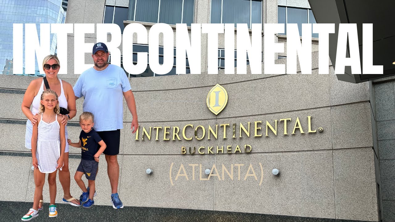 The Intercontinental in Buckhead...a sweet suite experience with kids