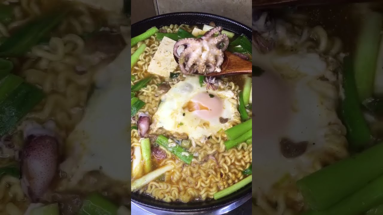 JIN RAMEN W/ Octopus |#ramen  #jinramen  #octopus #cooking