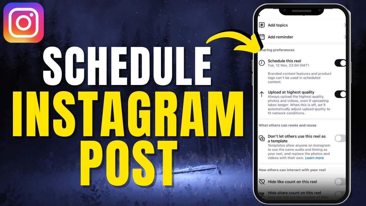 How to Schedule Instagram Posts on the App 2025