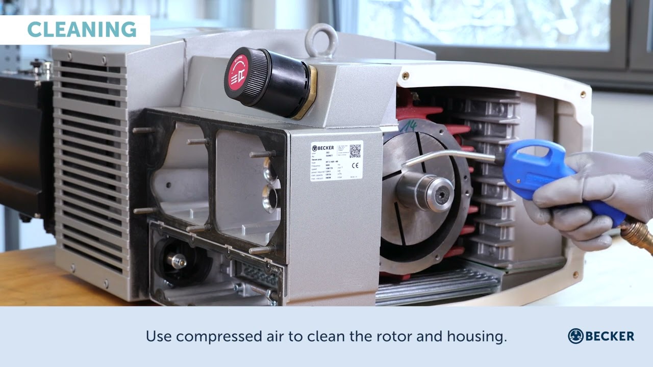Becker Maintenance Video for KVT, KDT, DVT, KVX, KDX, DVX Series