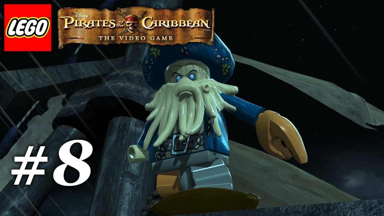 LEGO Pirates Of The Caribbean Walkthrough Dead Man's Chest Video 8 The Dutchmen’s Secret