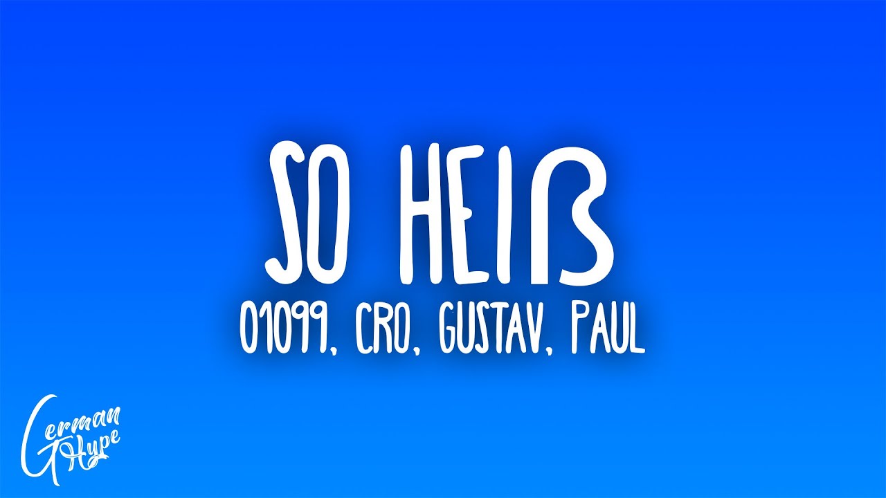01099, CRO, Gustav & Paul - so hei&szlig;