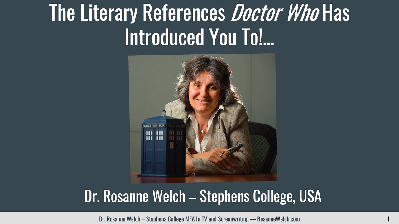 The Literary References Doctor Who Has Introduced You To – San Diego Who Con 2024