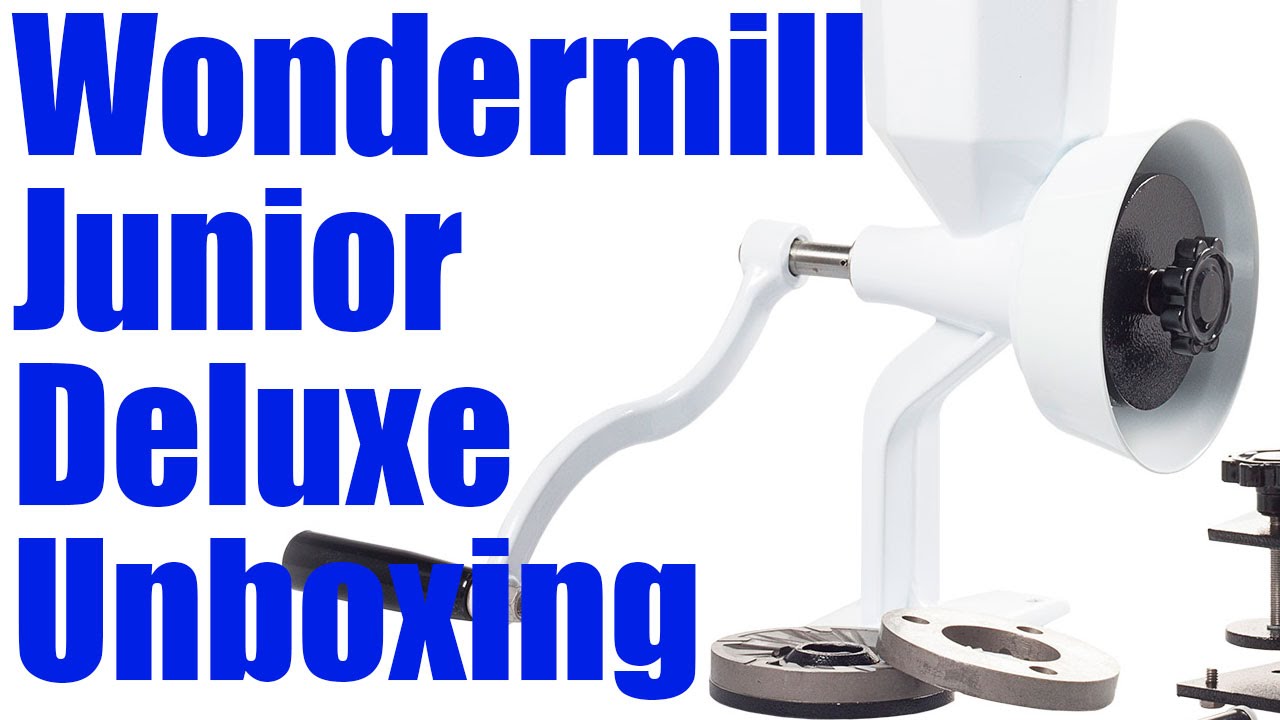 Wondermill Wonder Junior Deluxe Grain Mill Unboxing (Unboxd #3)
