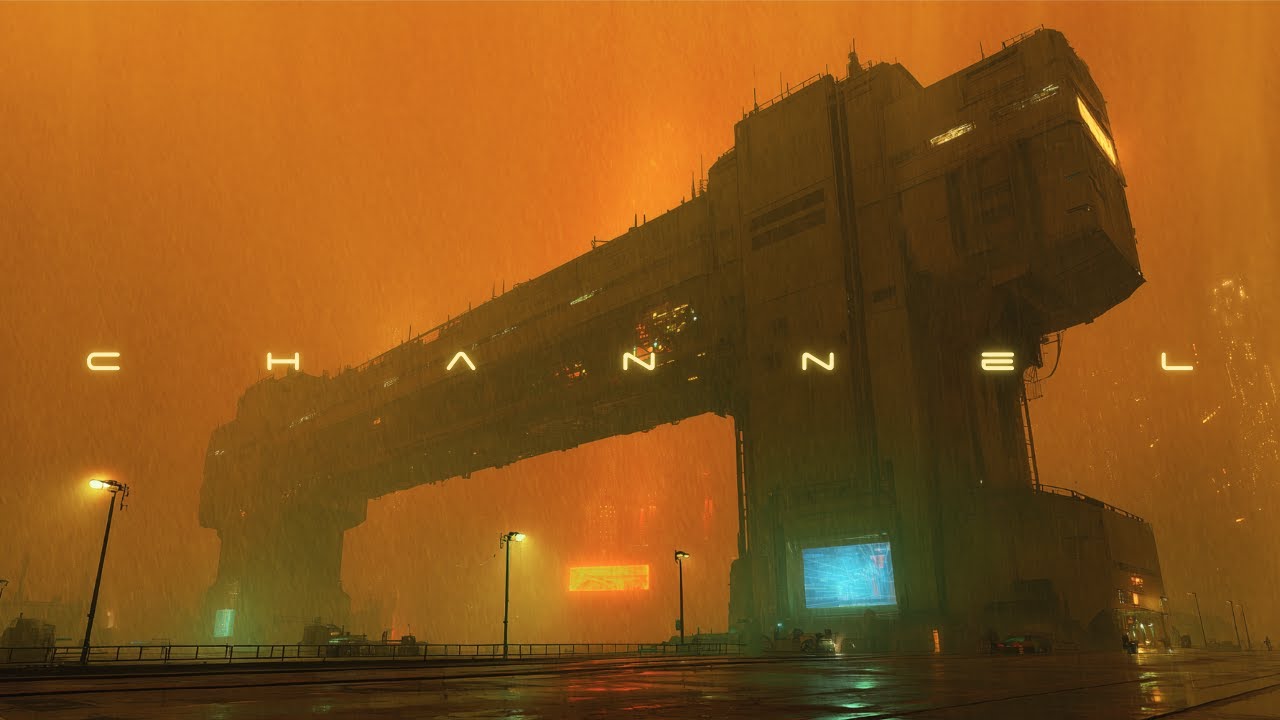 CHANNEL: Blade Runner Ambience | Atmospheric Cyberpunk Ambient Music & Rain To Relax & Focus Deeply