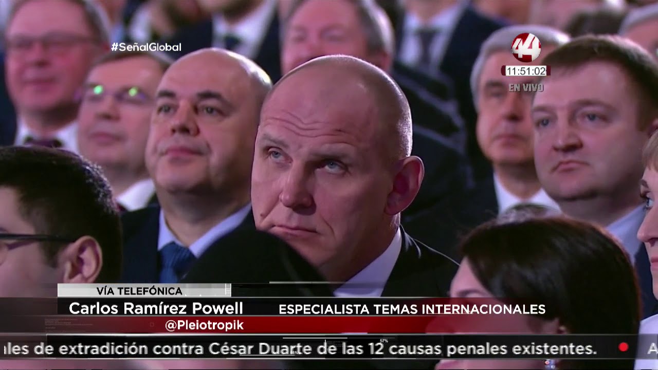 Carlos Ram&iacute;rez Powell - Vladimir Putin celebra presentaci&oacute;n de nuevas armas