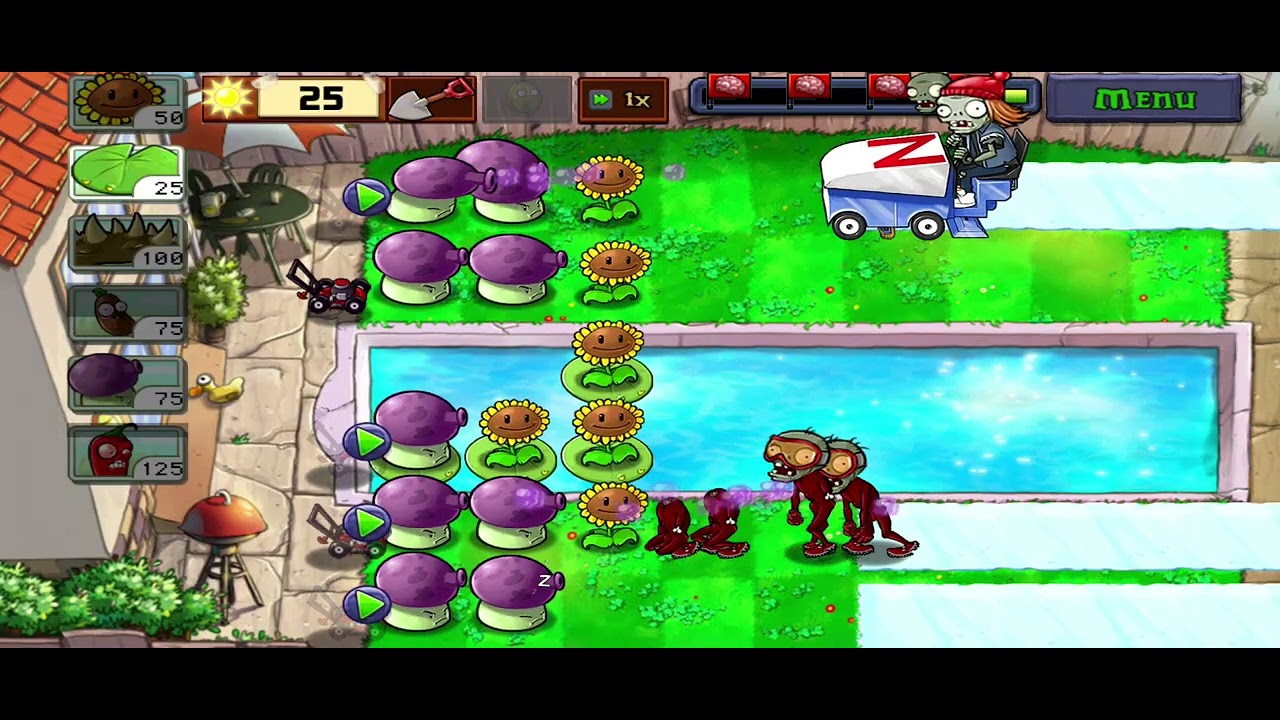 Plants VS Zombies| Bobsled Bonanza minigame