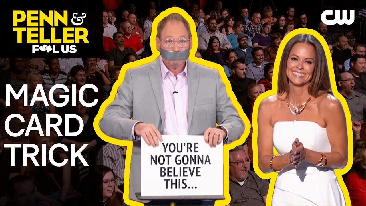 Magician Performs Silent Card Magic Trick | Penn & Teller: Fool Us | The CW