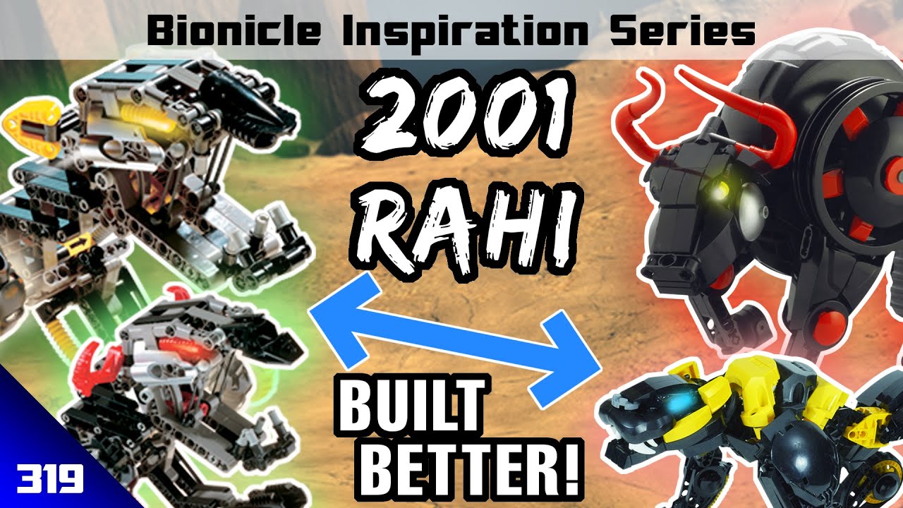 REVAMPING 2001 BIONICLE SETS - Bionicle Inspiration Series - Rahi Redone (Ep 319)