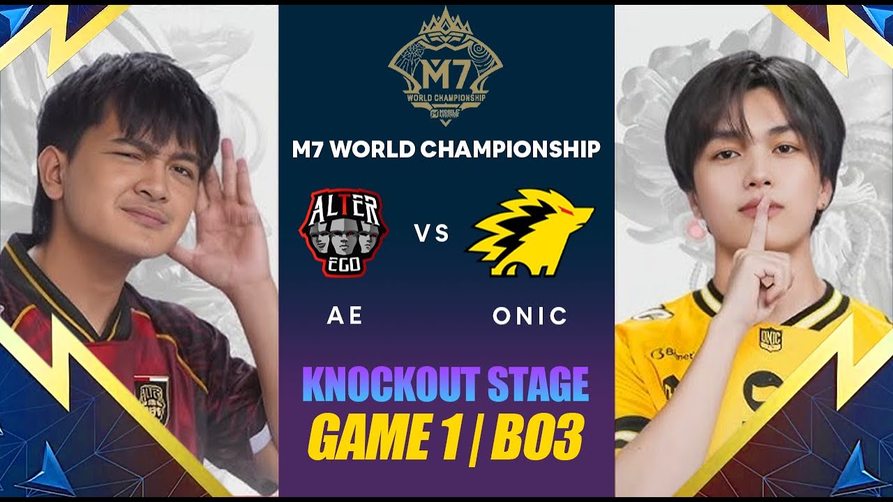 Alter Ego Vs Onic_Game No.1 (Bo3) | Knockout Stage | M7_World Championship