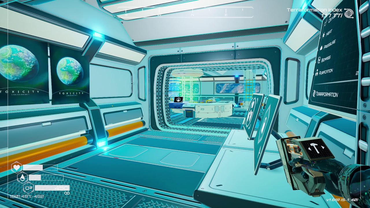 Nearing the end game of Toxicity. [Planet Crafter]