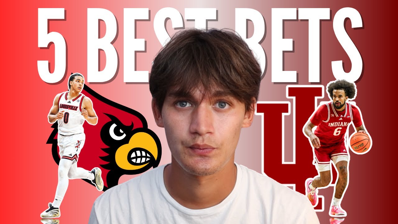 5 BEST BETS FOR COLLEGE BASKETBALL 12/6!