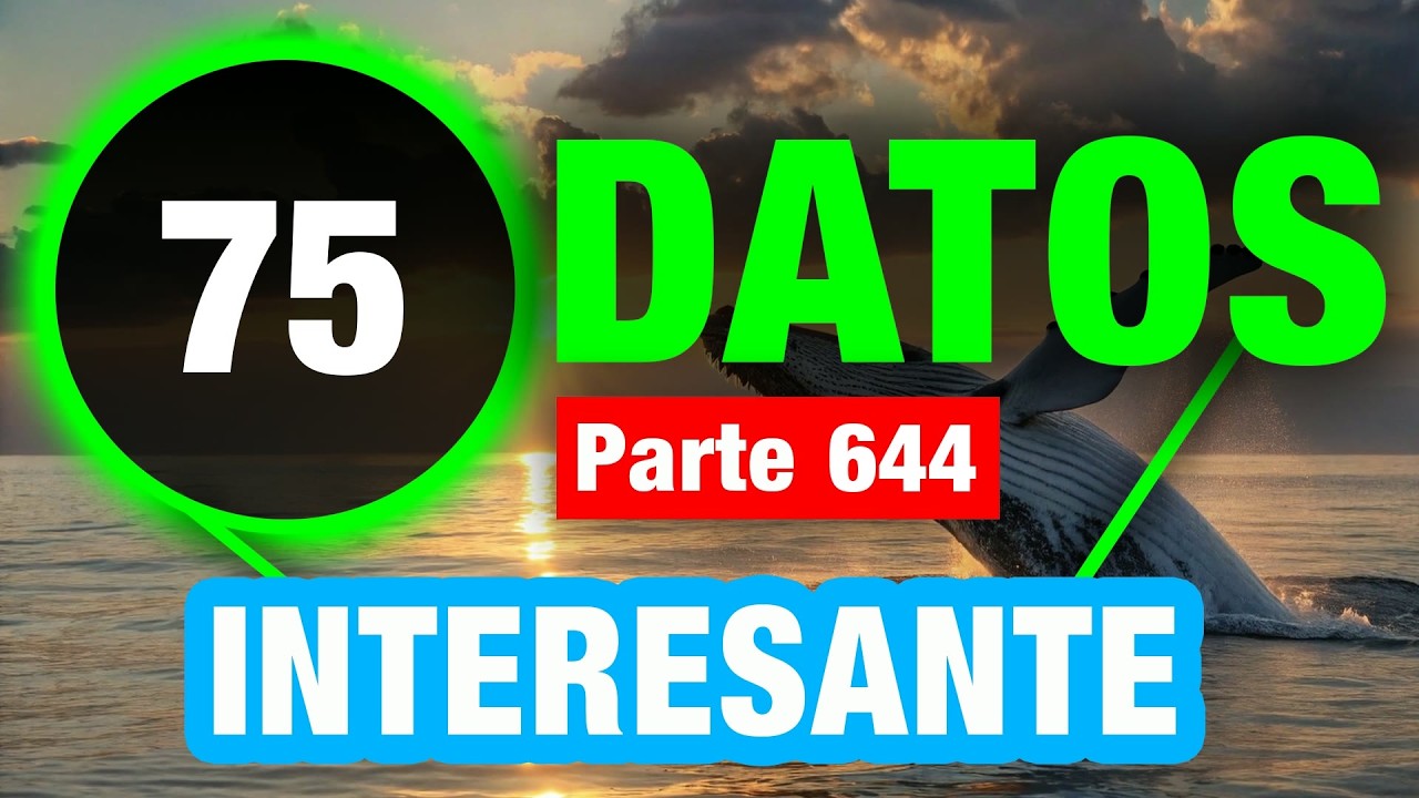 75 Datos Aleatorios Que Te Sorprenderán