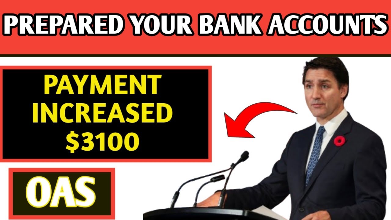 New OAS Announced: $3100 Per Month | direct deposit to Bank Accounts | To All Eligible Seniors