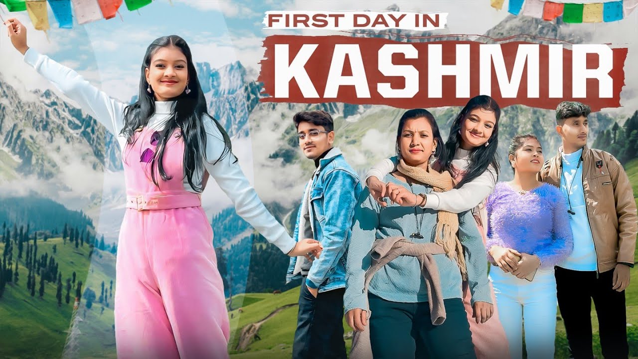 FIRST DAY IN KASHMIR🏔️ 50 হাজার টাকার জিনিস হারিয়ে গেল😭