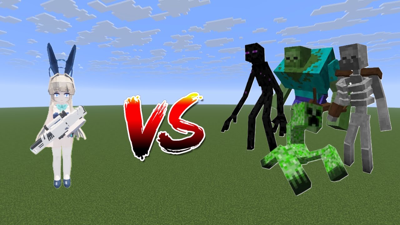 Minecraft mod : Giantess Toki Vs Mutant Mobs