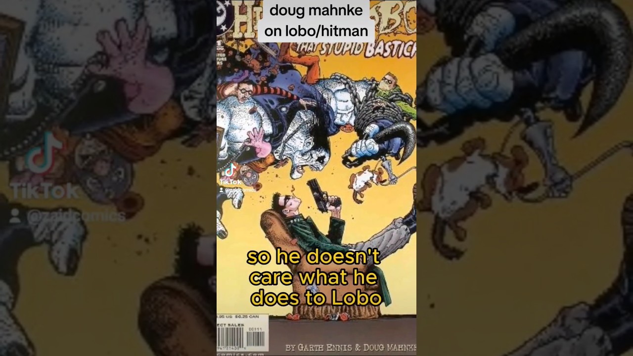 DC Comics Censors Garth Ennis and Doug Mahnke #comics #shorts