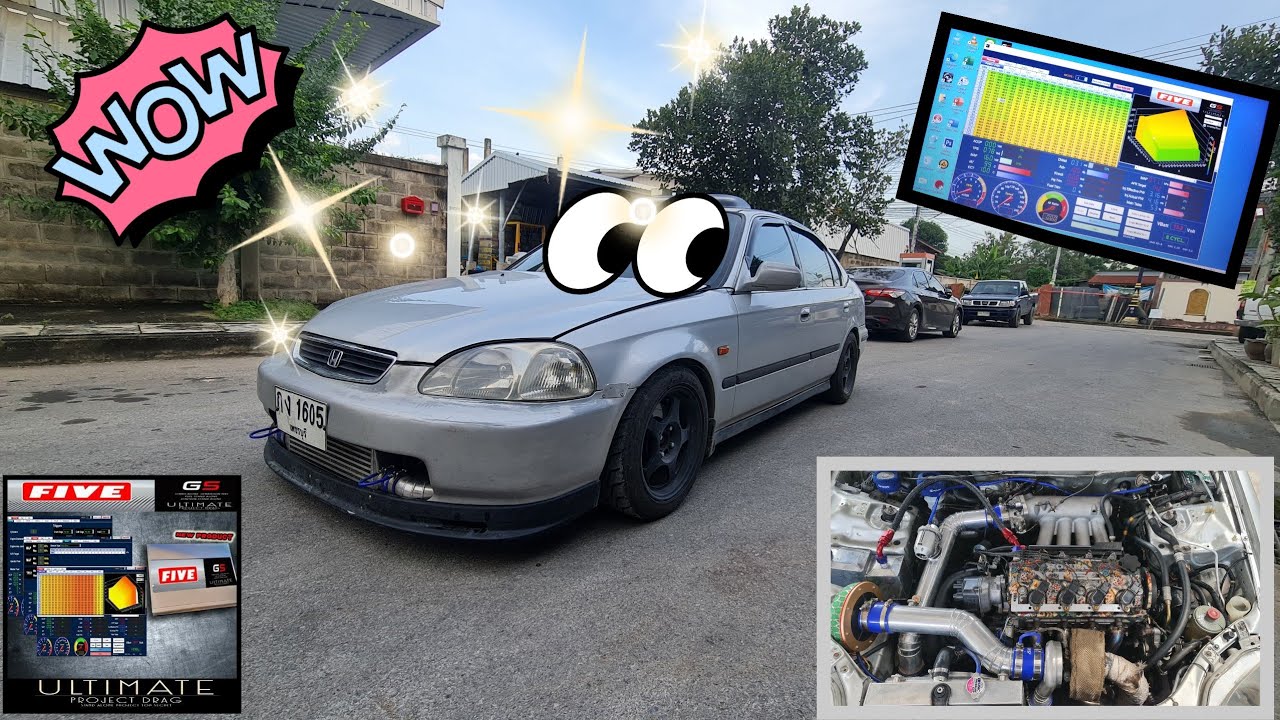Ek Turbo D16y8 บูส 1 บาร์