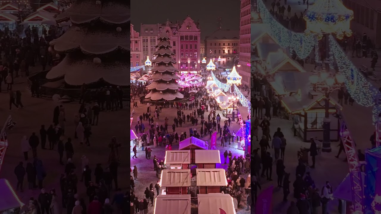 Christmas vibes in Poland🎅🎄❄️ #visitpoland