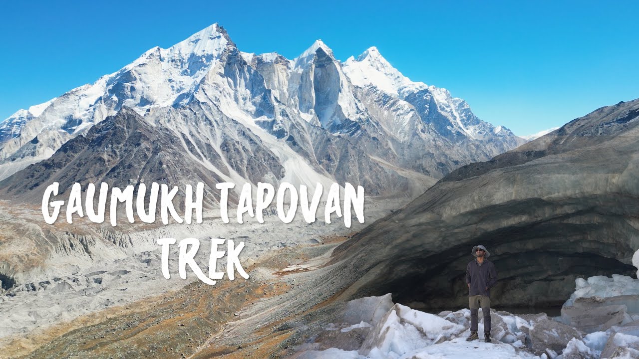 Gangotri Gaumukh Tapovan Trek | Hike to Meru Glacier | CInematic Hiking Film | 4k | Oct 2023
