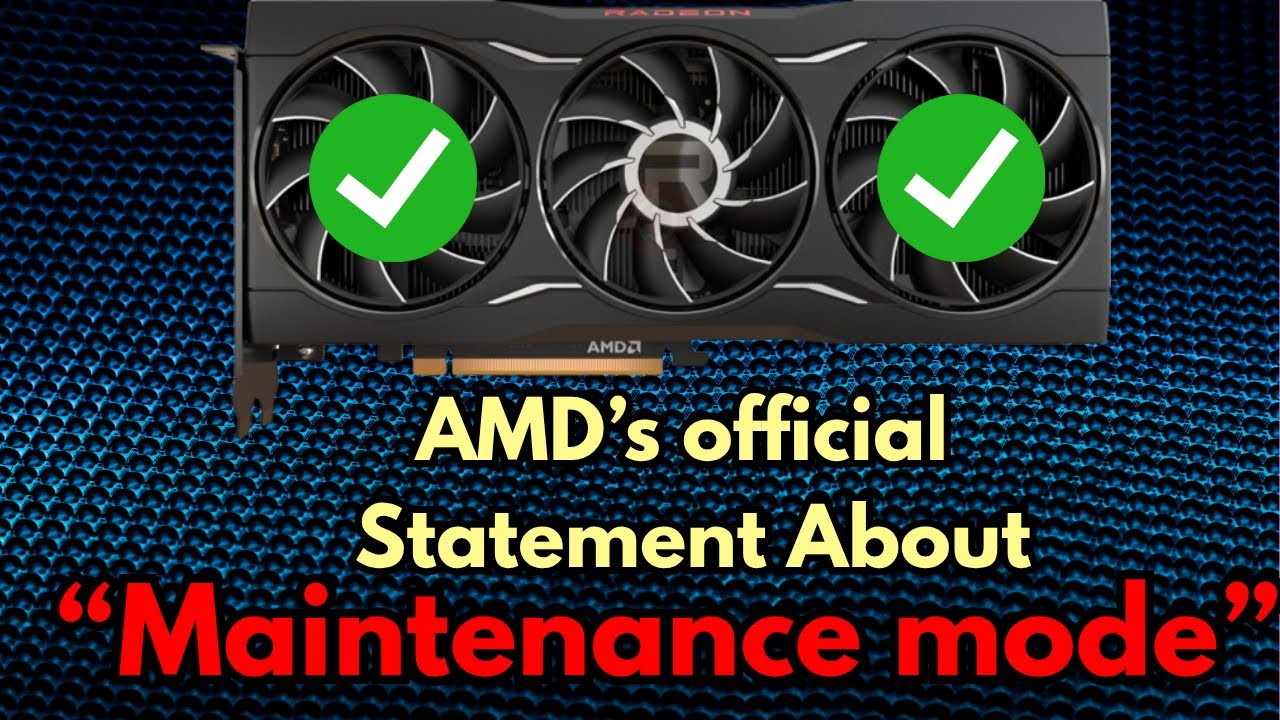 AMD подтверждает, что RDNA 1 и RDNA 2 (RX 5000 и RX 6000) по-прежнему получат поддержку игр, но &laquo;...