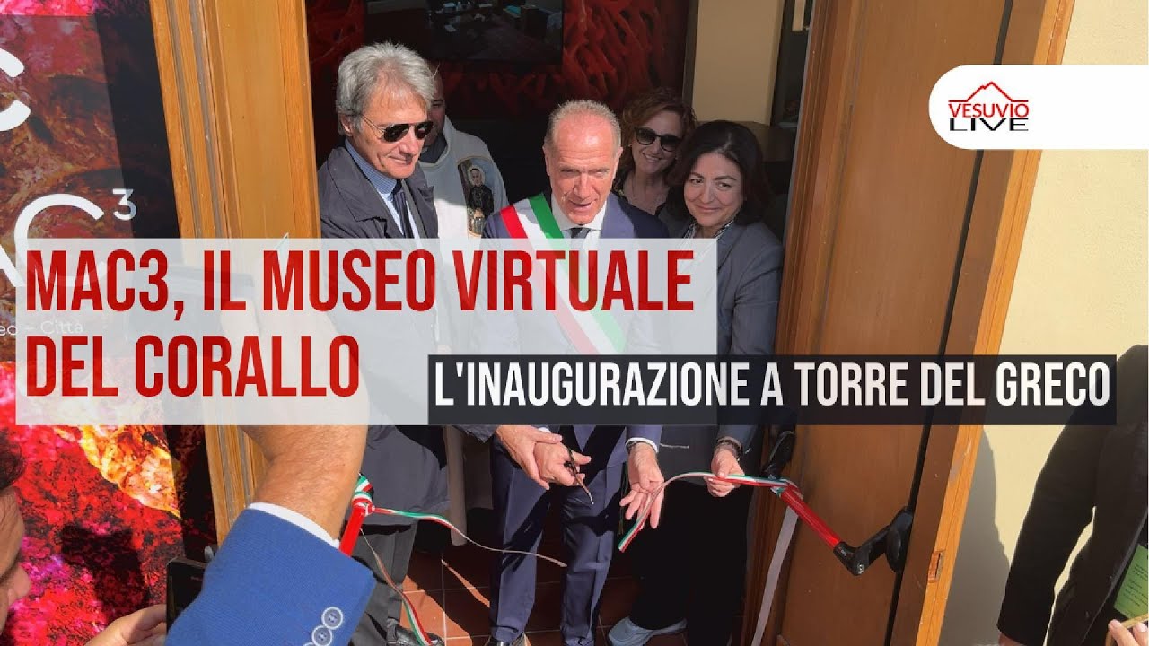 Mac3, #Museo virtuale del #corallo inaugurato a #torredelgreco