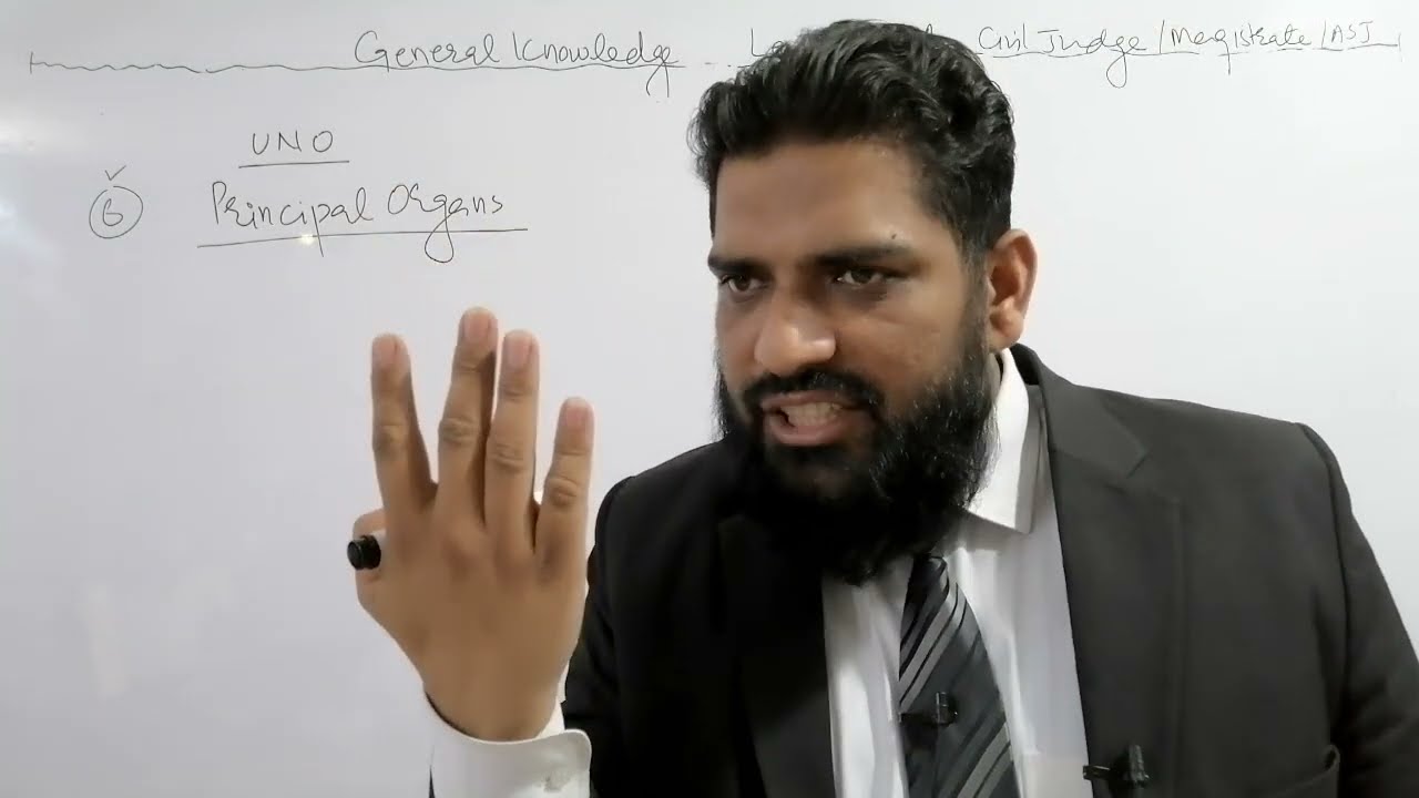 United Nations Organisation its principal organs and specialised agencies