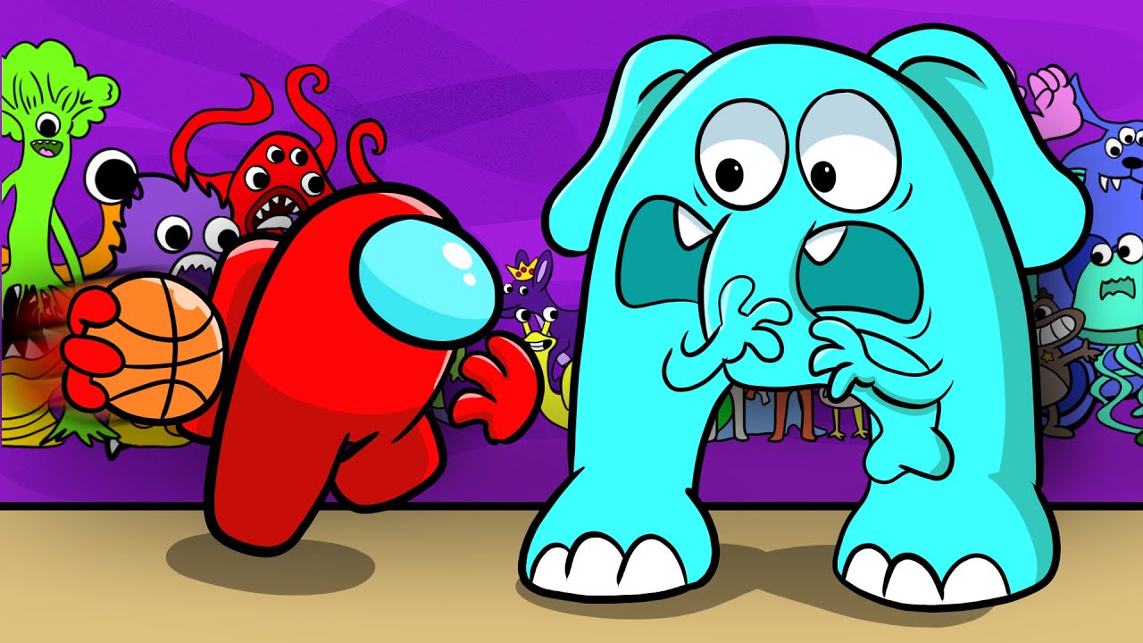 Mini Crewmate vs COACH PICKLES!? and Garten Of BanBan 3