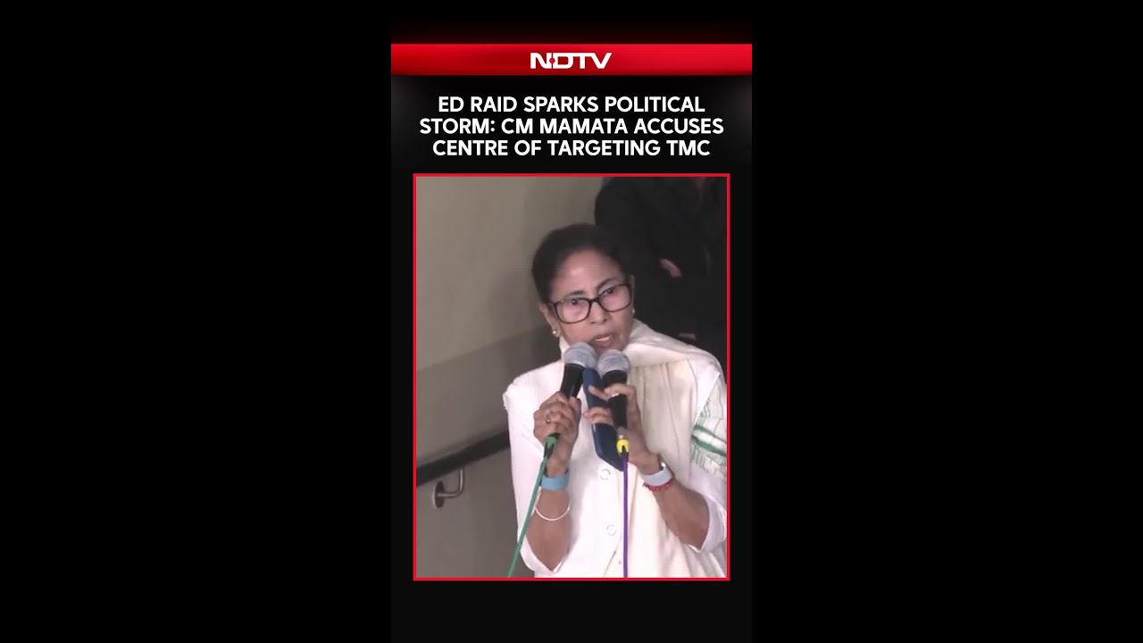ED Raid Sparks Political Storm: Mamata Banerjee Accuses Centre Of Targeting TMC