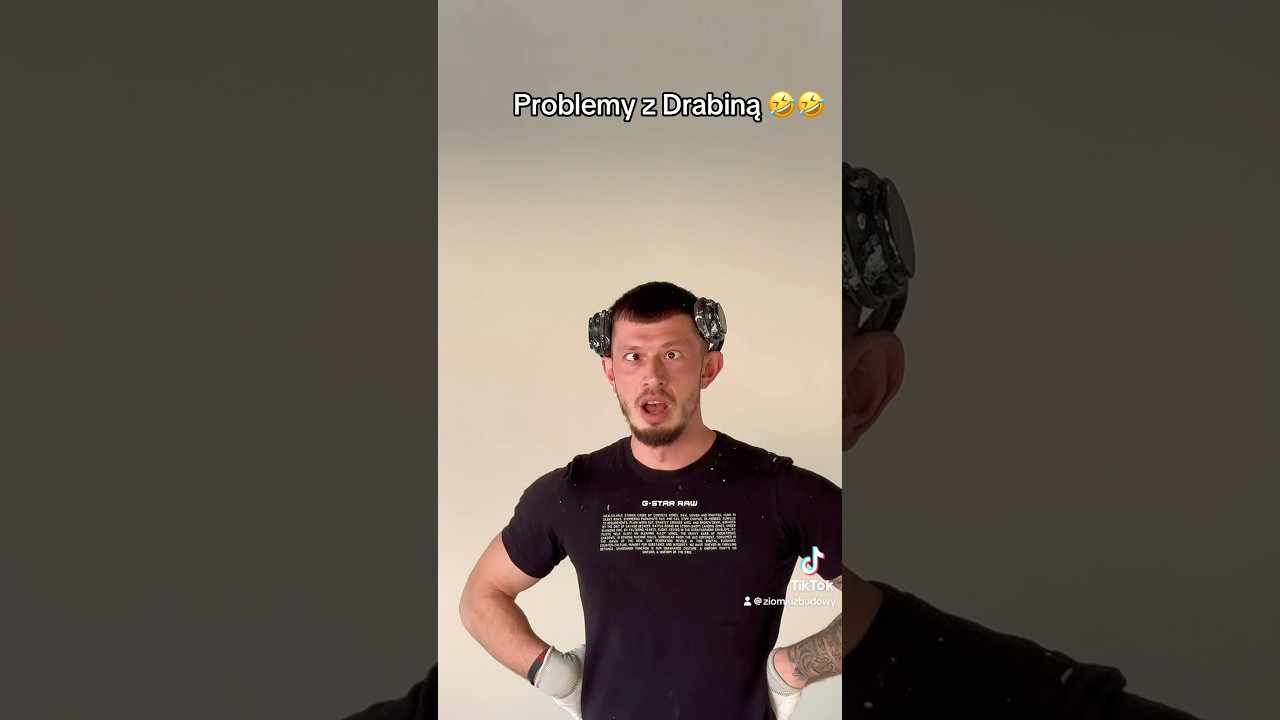 Problem z drabiną???🤣 #funny #work #dc