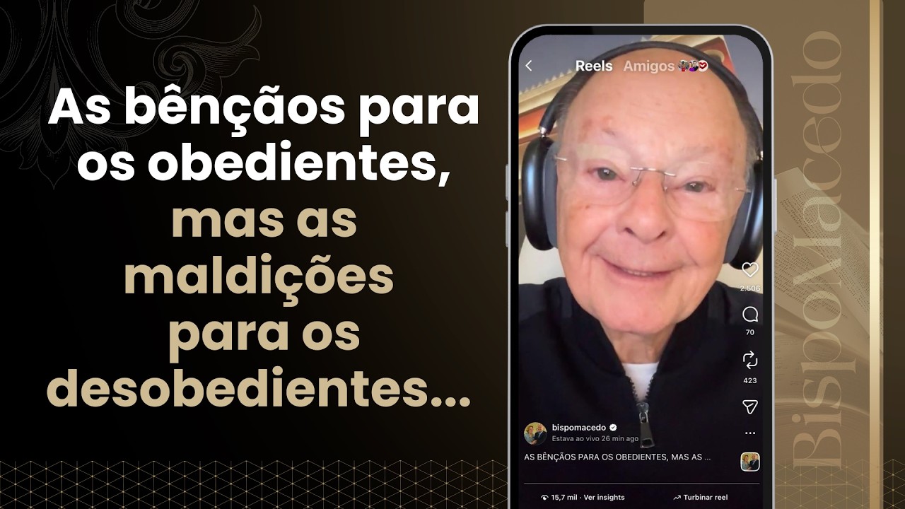 As bênçãos para os obedientes, mas as maldições para os desobedientes... - Meditação Matinal 09/02