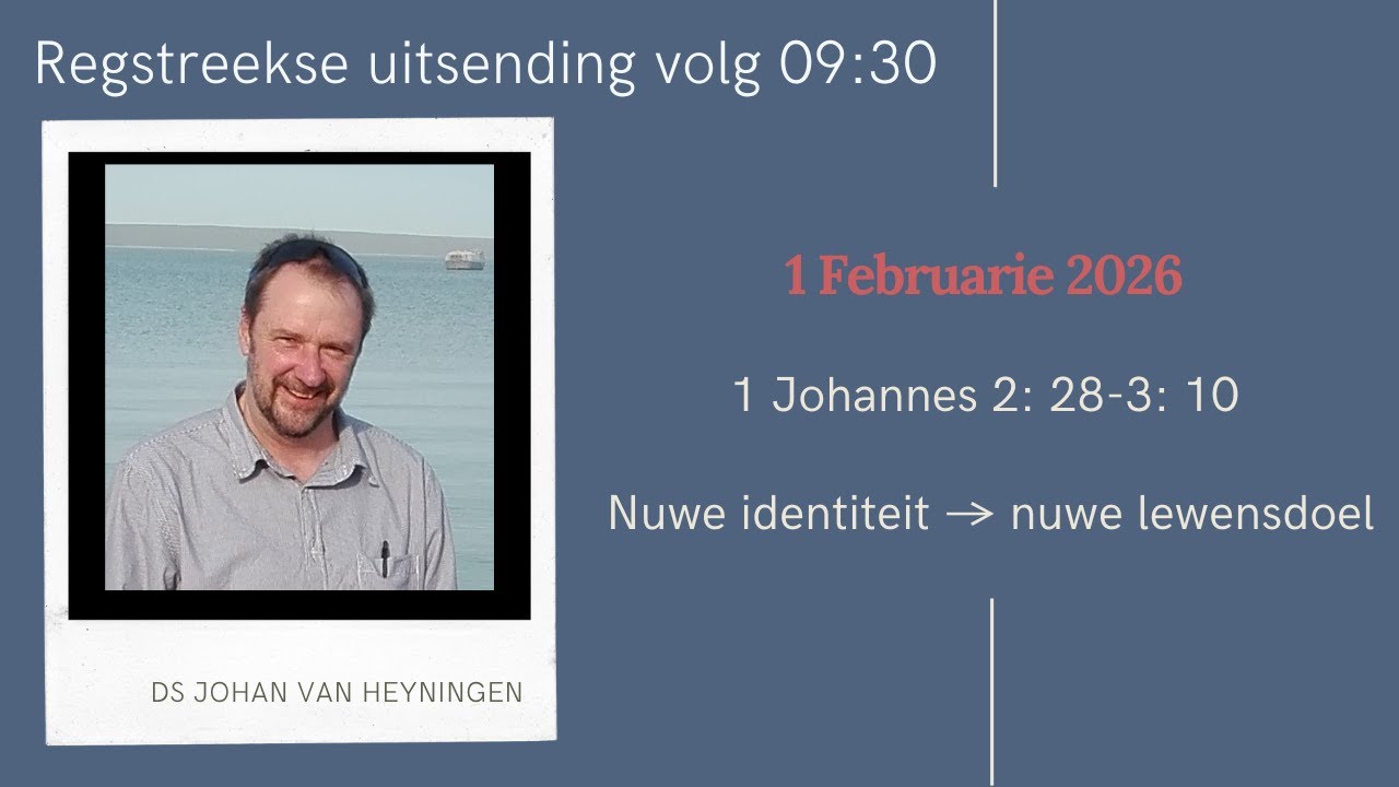 Van nuwe identiteit tot nuwe lewensdoel