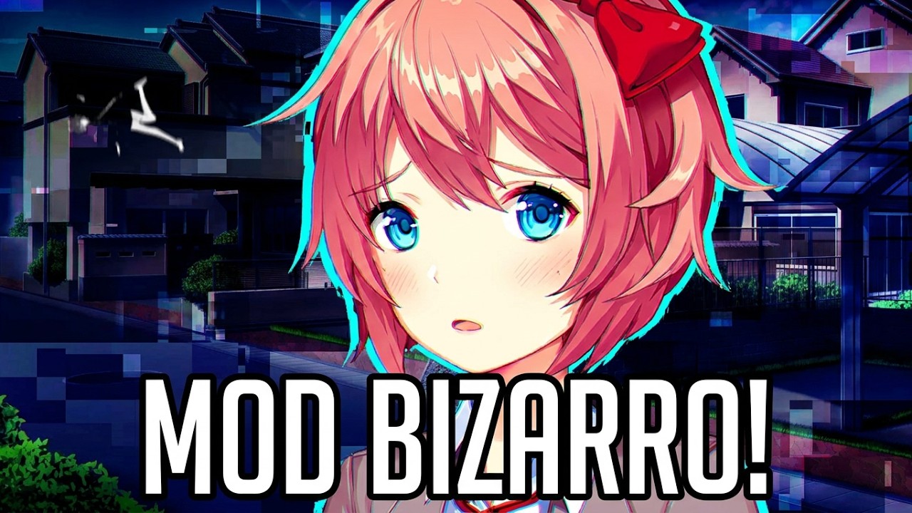 MOD BIZARRO DE DOKI DOKI LITERATURE CLUB!  ERA SO PARA SER UM JOGO NORMAL