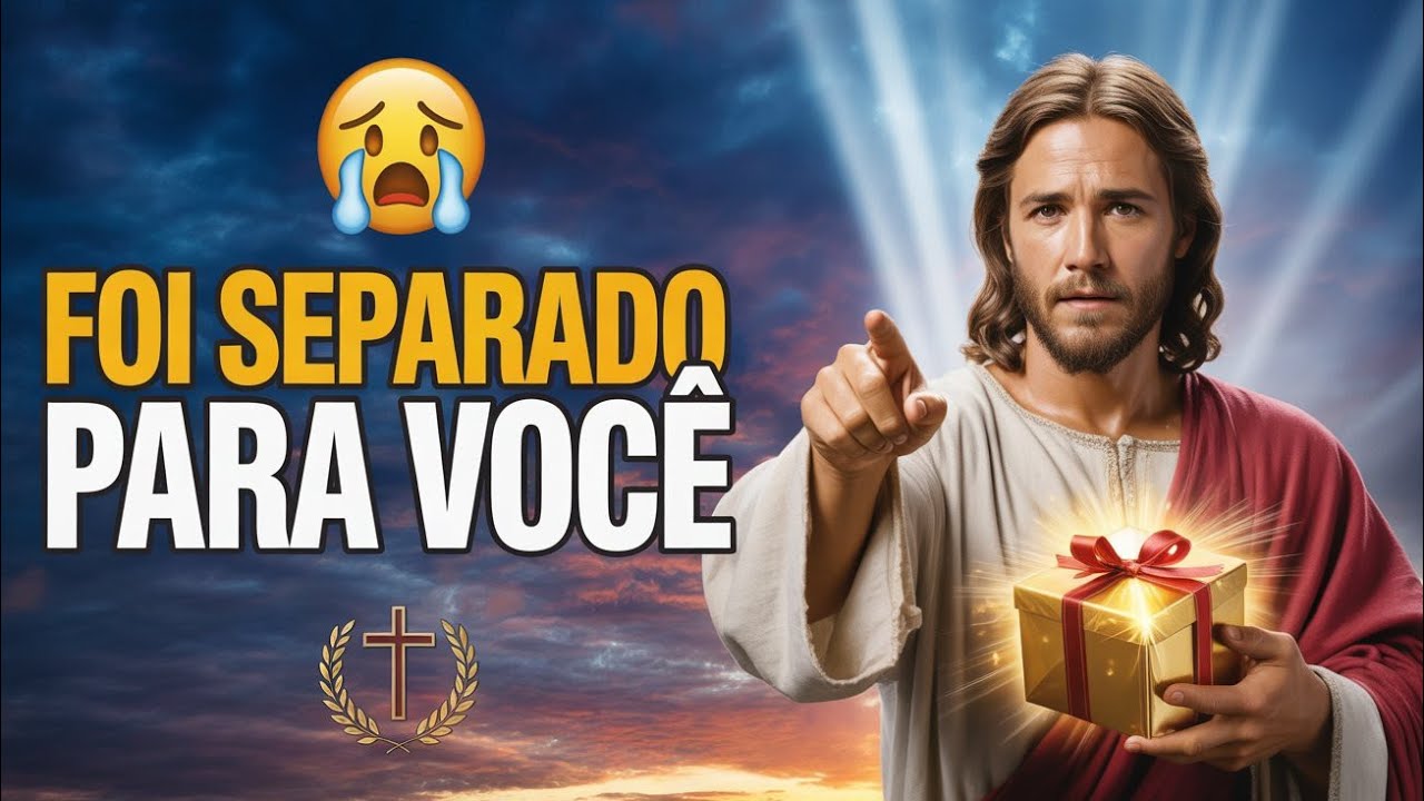 🌟 FILHO, DEUS IMPLORA 3 MINUTOS PARA FALAR COM VOCÊ!