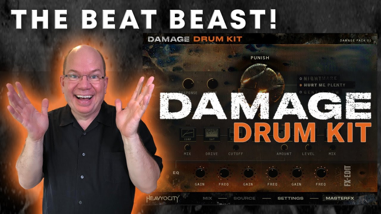 Let's Play Damage Drum Kit From Heavyocity The Beat Beast