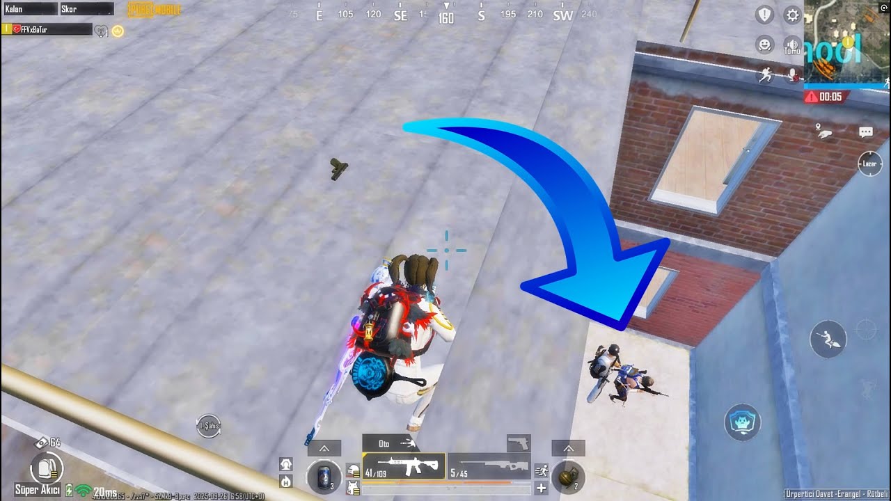 TEHLİKENİN ADI BATUR GAME ! EFSANE MAÇ LİVİK & ERANGEL SOLO SQUAD PUBG MOBİLE