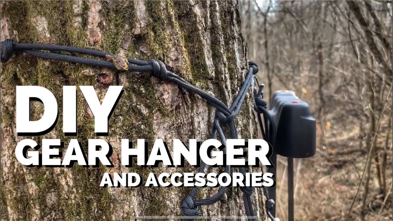 DIY Gear Hanger and Accessories - Blue Paw Outdoors