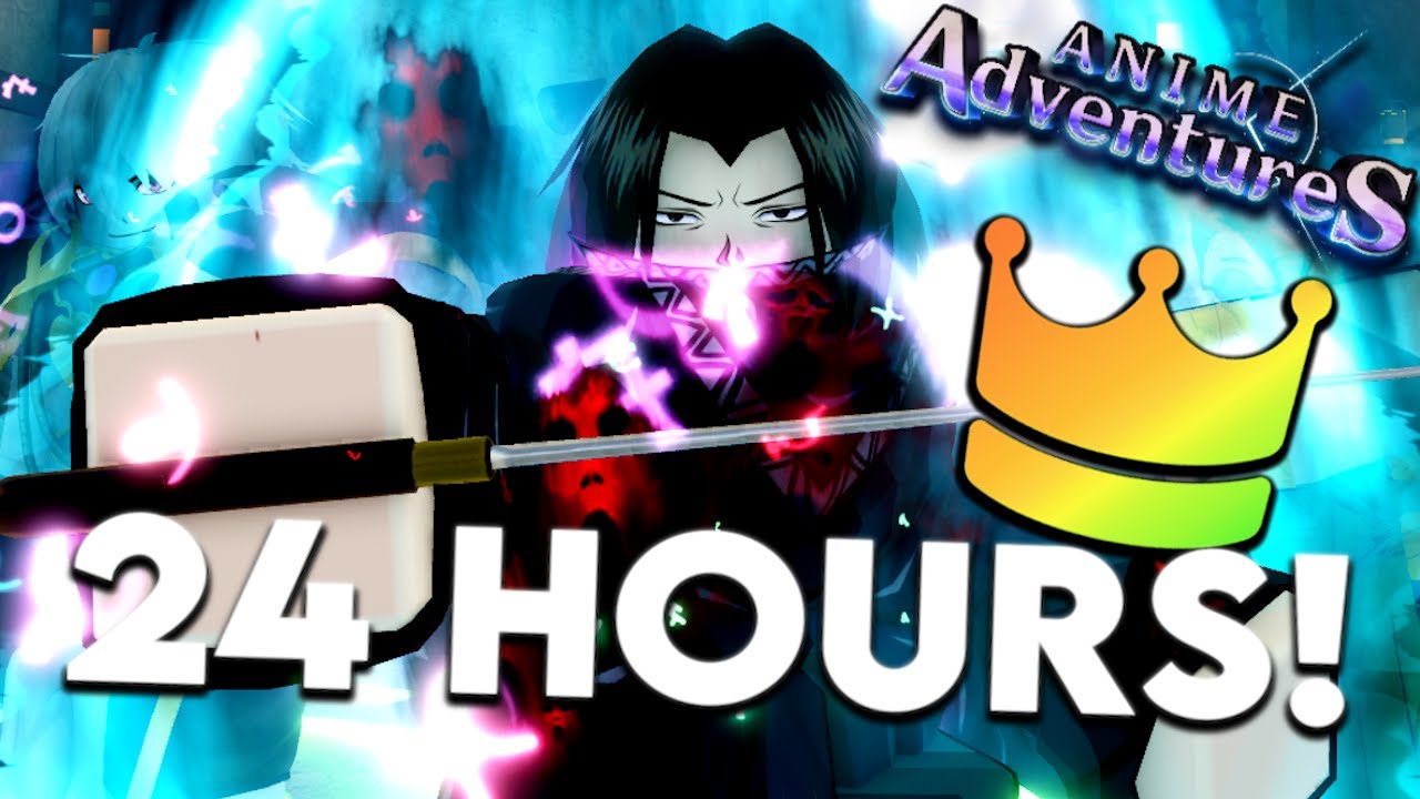 I Played Anime Adventures Update 19.5 For 24 HOURS & My LUCKIEST UPDATE!