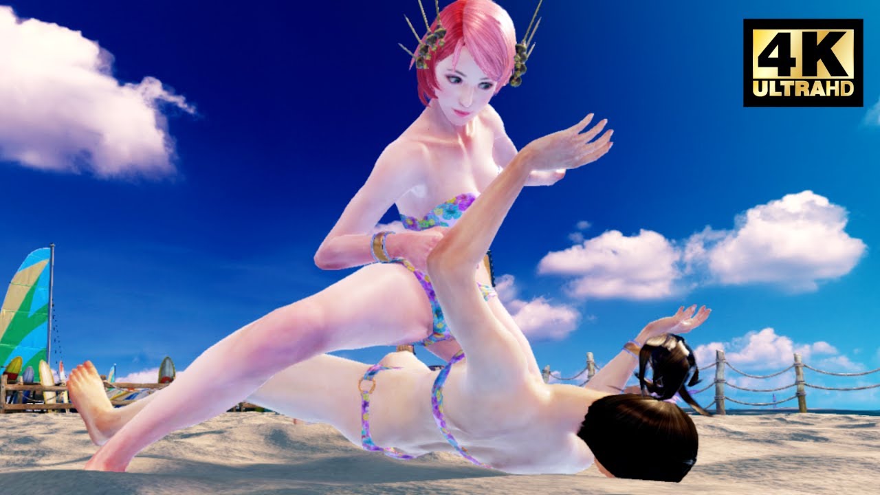 Bikini Alisa beats bikini Xiaoyu Ryona - Tekken 7